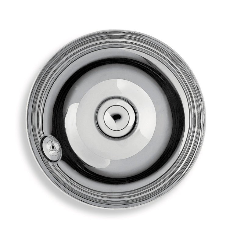 Stainless Steel Drop - in Basin, Flat Edge, Ø 280mm - 53583 - Waiheke Bathrooms