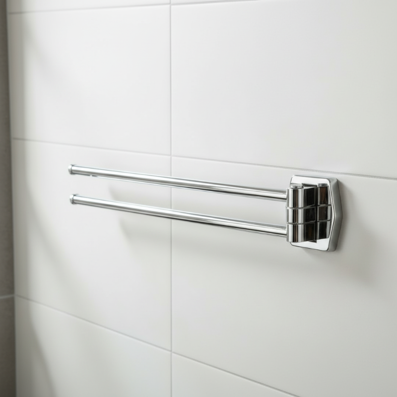 Geesa Swivel Towel Rail (Tube) - Hotel Series