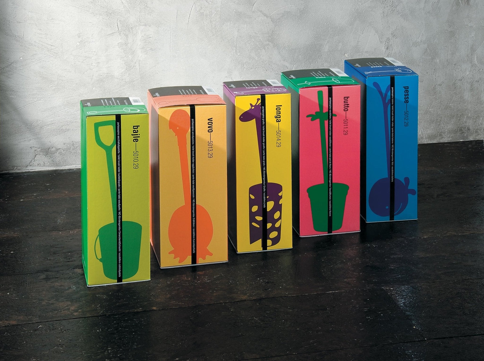 Toilet Brush Holder - Vase & Flower - 5011 - Waiheke Bathrooms