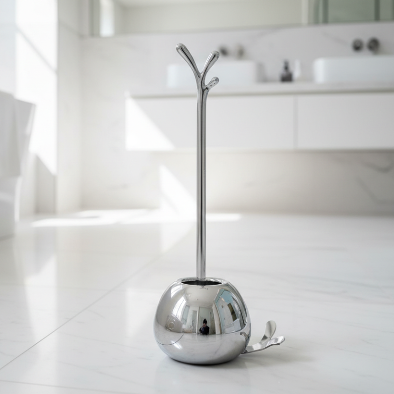 Lineabeta Toilet Brush Holder - Whale & Splash