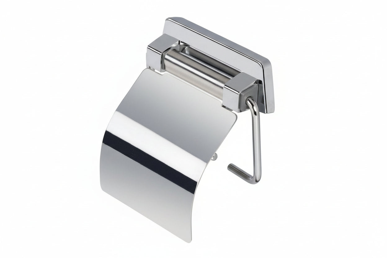 Toilet Roll Holder with Cover - Hotel series - 5144 - Waiheke Bathrooms
