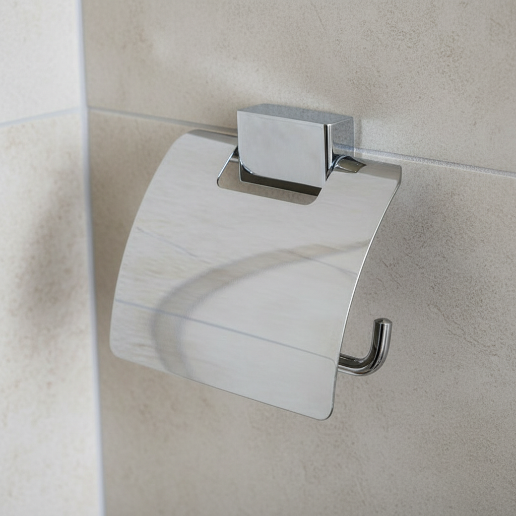 Geesa Toiletroll Holder - Bloq Series