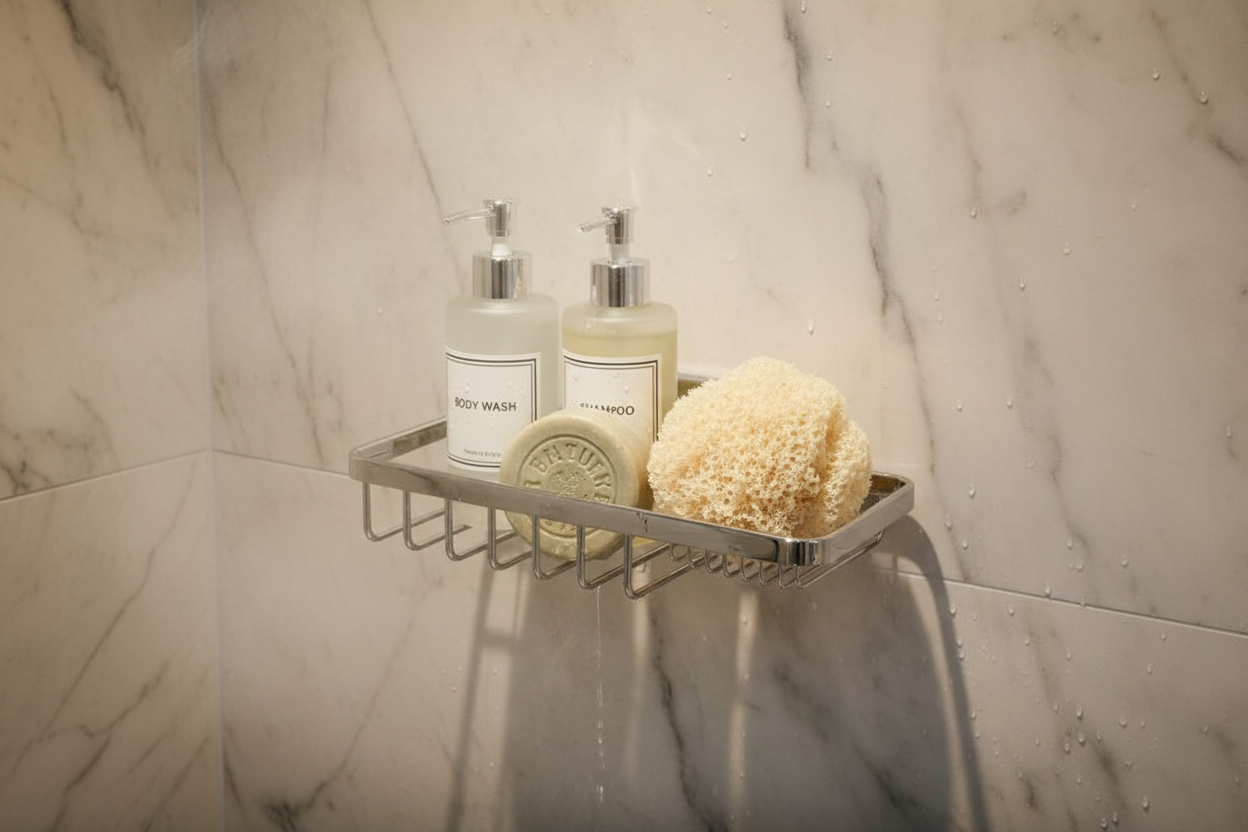 Shower Baskets - Waiheke Bathrooms