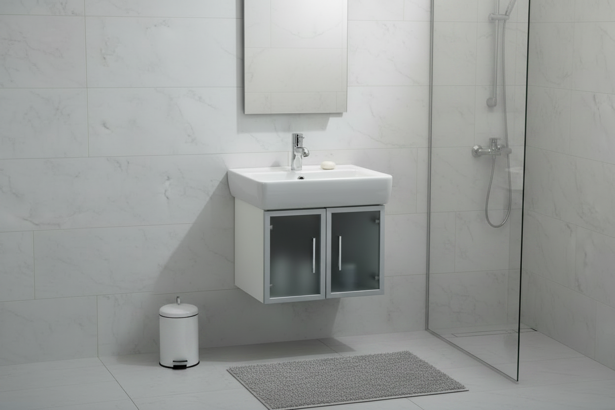 Basin & Cabinet - Waiheke Bathrooms