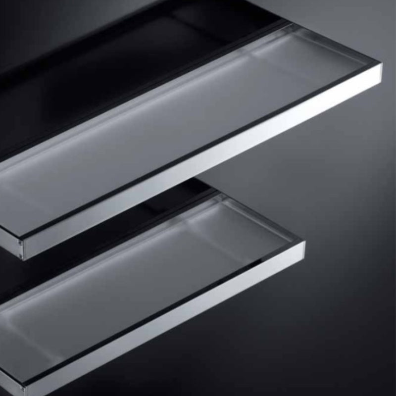 Shower Shelves with Rim