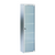 Stainless Steel Bathroom Cabinet, Glass Door, 90x25cm