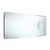 Bathroom Mirror with Magnifying Insert, 44x110cm - Speci Series