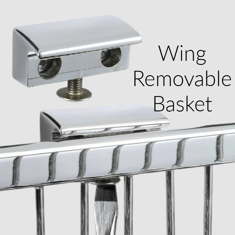 Large Corner Shower Basket - Wing Series