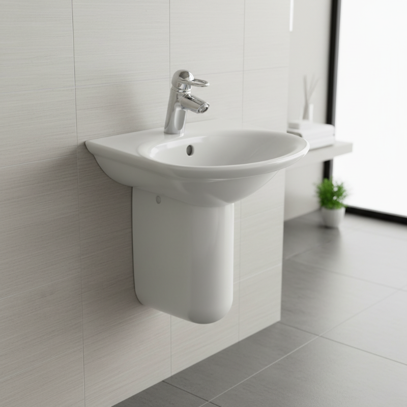 Laufen Basin &amp; Shroud 47cm - Gallery Series