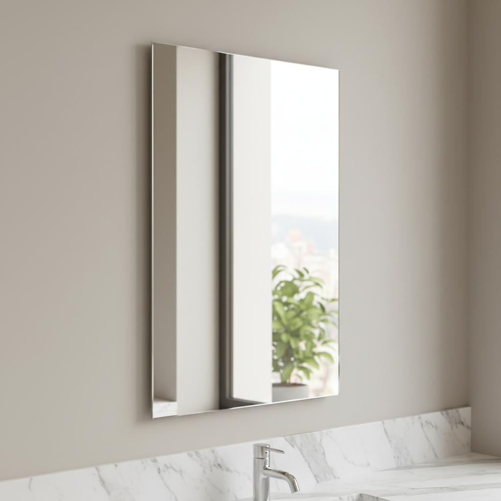 Lineabeta Bathroom Mirror, Rectangular 70x50cm - Speci Series
