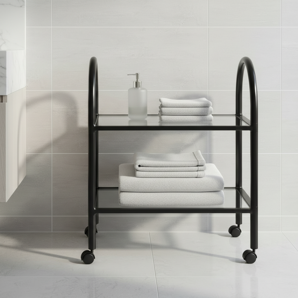 Sieper Bathroom Runner Unit, Black - Made in Germany