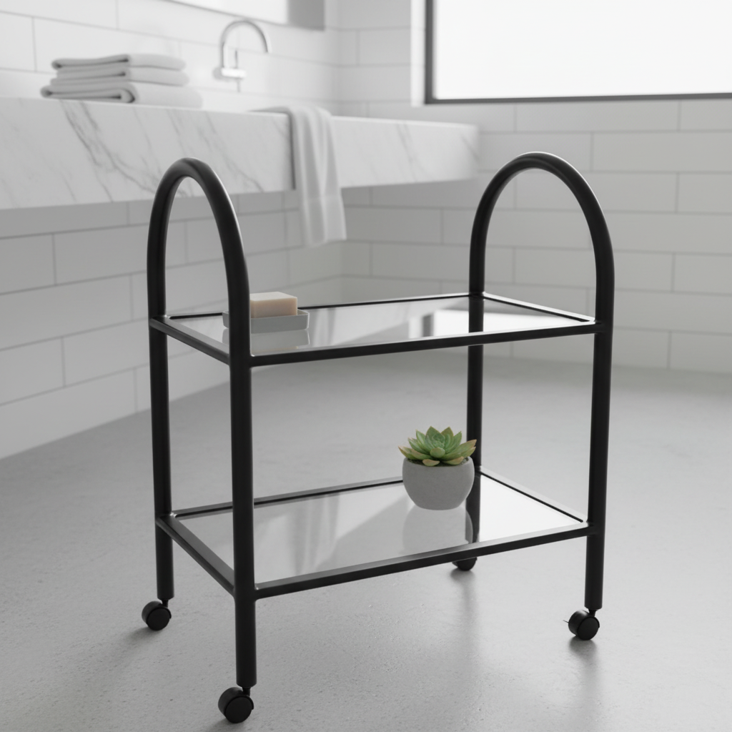 Sieper Bathroom Runner Unit, Black - Made in Germany