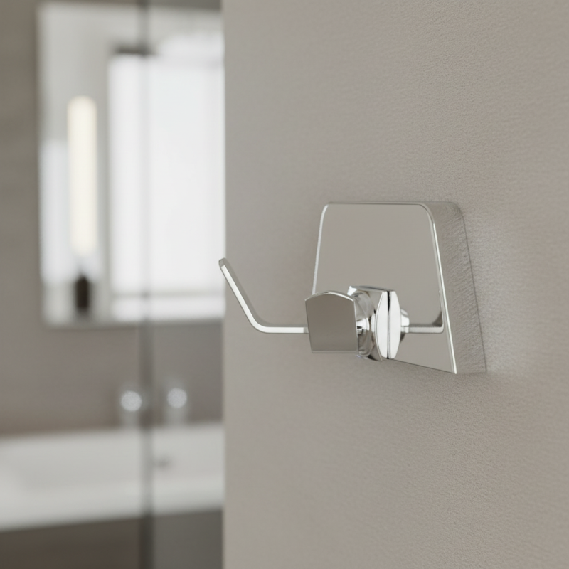 Geesa Double Robe Hook - Hotel Series
