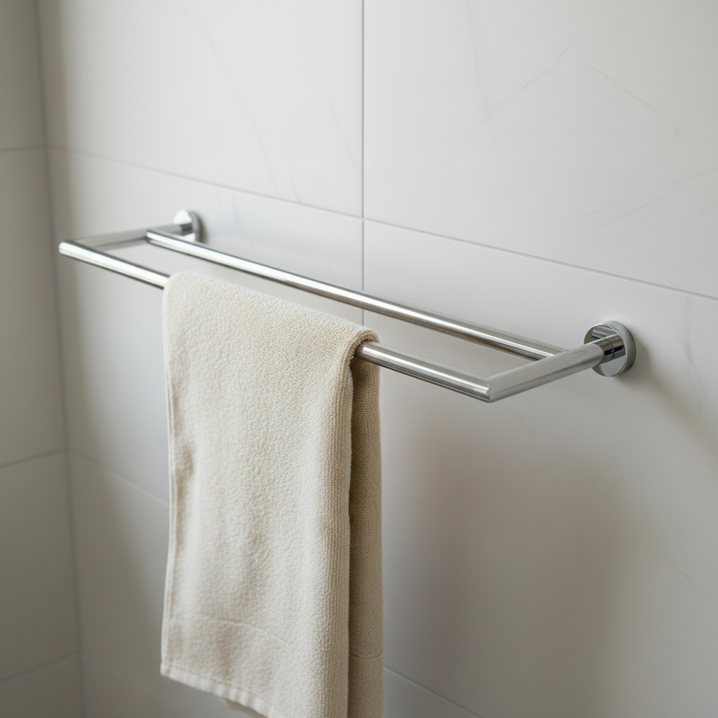 Lineabeta Double Towel Rail 60cm - Baketo Series