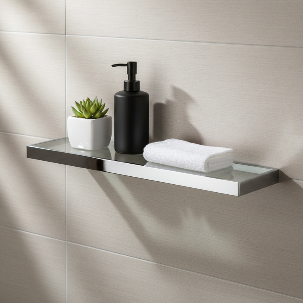 Lineabeta Glass Shelf 50cm - Skuara Series