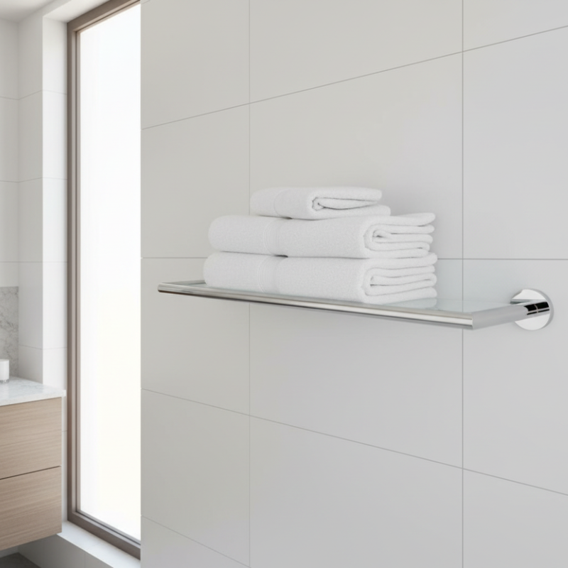 Geesa Glass Shelf 60cm - Circles Series