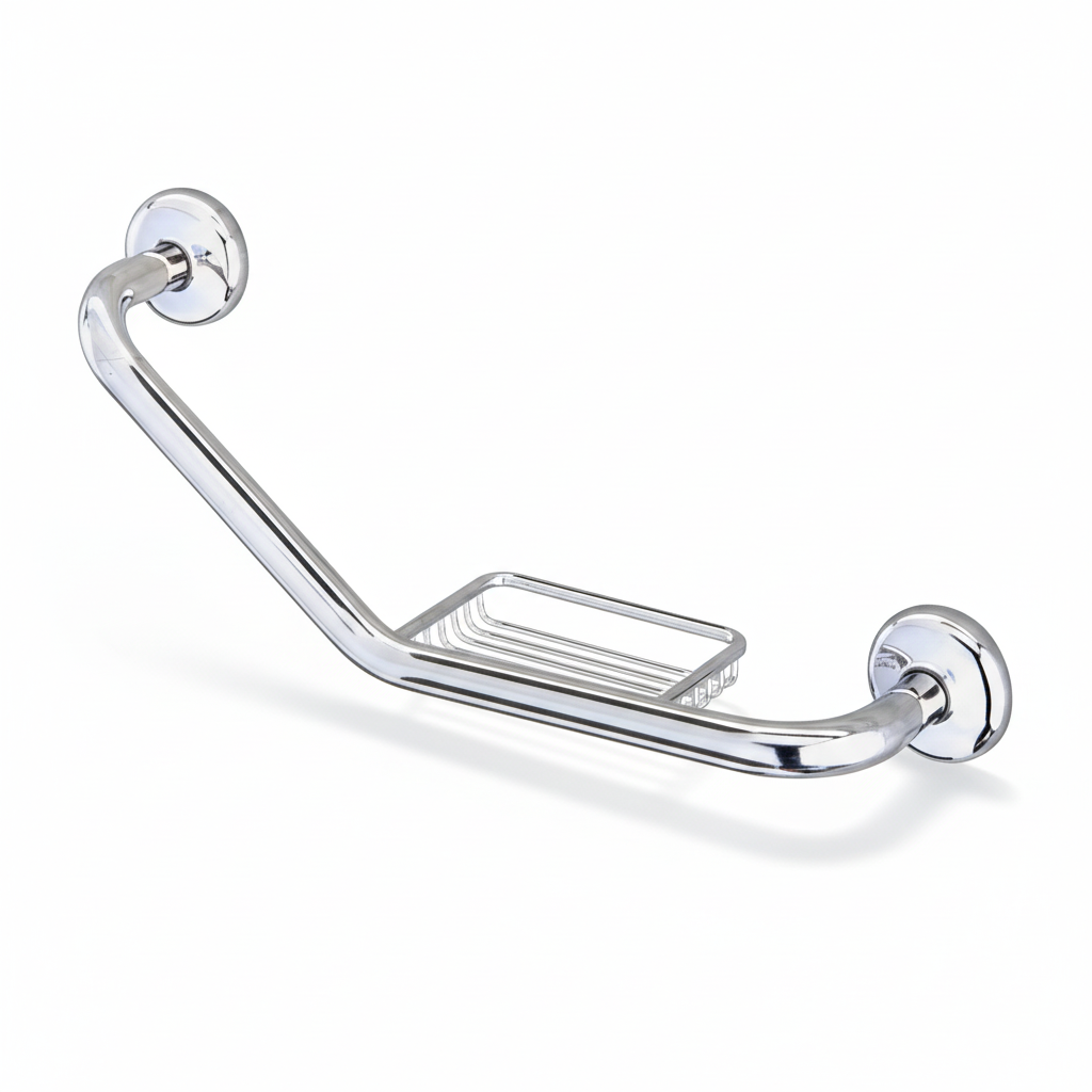 Geesa Grabrail with Soapholder - Hotel Series