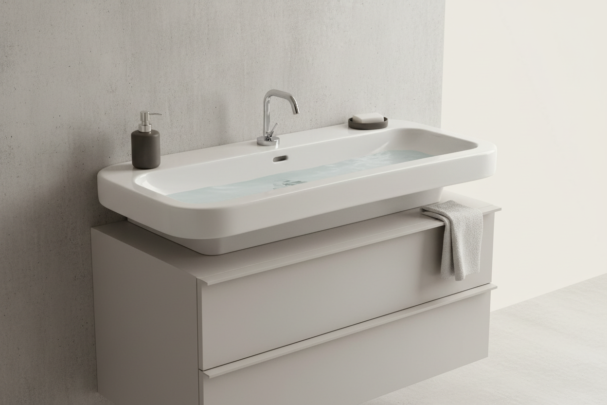 Laufen Washbasin 100cm Palomba Series Banner