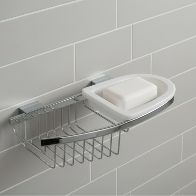 Shower Basket with Soap