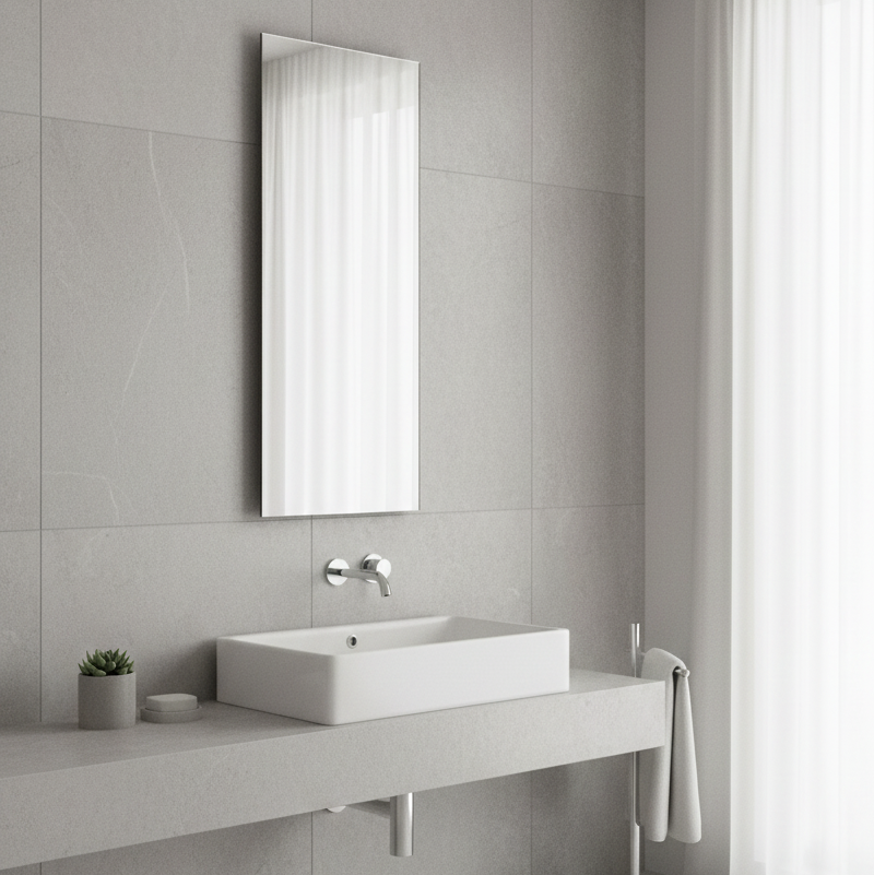 Slimline Bathroom Mirror 100x44cm - Speci Series - 5655.29 - Waiheke Bathrooms