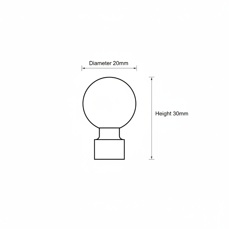 Cardiac Small Drawer Knob - Design #1301