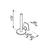 Spare Dble Toiletroll Holder - Hotel Series - 5126 - Waiheke Bathrooms