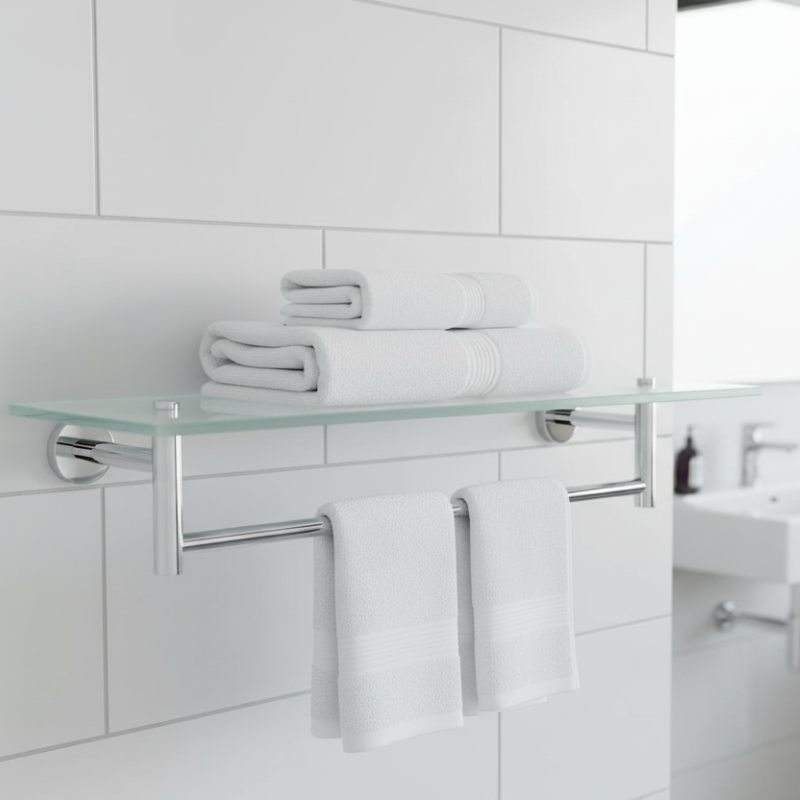 Lineabeta Towel Shelf, 60cm - Picola Series