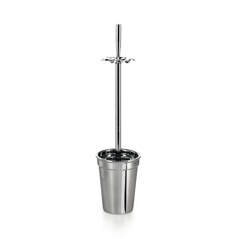 Vase &amp; Flower Toilet Brush Holder - Floor Model - Interio International