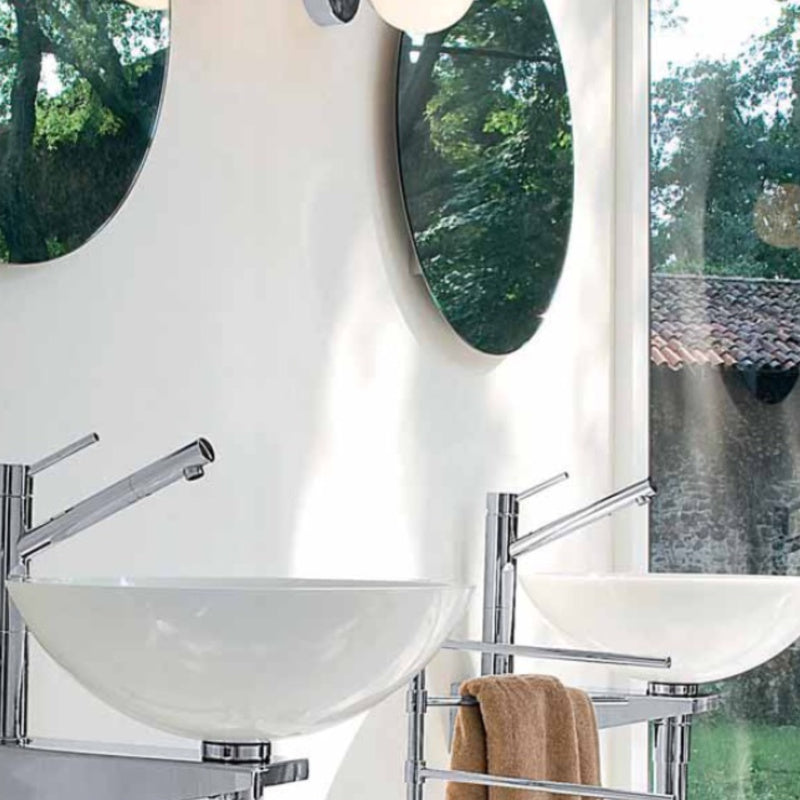 Speci Bathroom Mirror, Round, Ø 590mm - Interio International